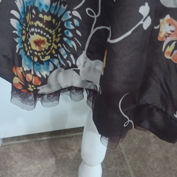 Free People Fit & Flare Floral BOHO Cottagcore Sun Dress - Picture 10 of 12